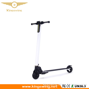 Kingswing Factory 480W 24V Foldable Electric Skateboard, Carbon Fiber Kick Skateboard with Handrail